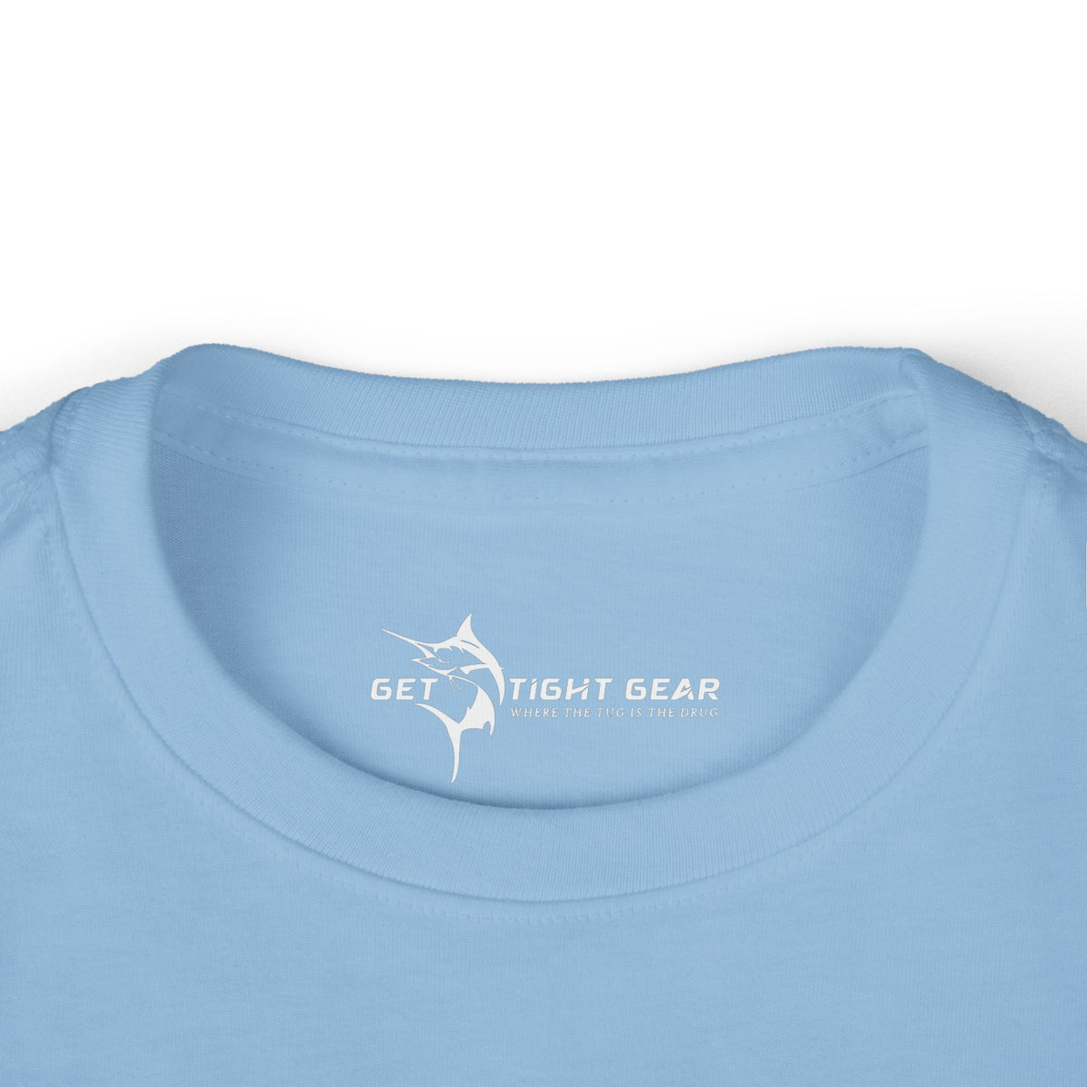 Get Tight Gear Marlin Kids' Fishing Long Sleeve Tee - 'Get Tight Gear' Aqua Enthusiast Top, Toddler Fish Shirt, Outdoor Playwear, Birthday Gift, Ocean [...] - Get Tight Gear