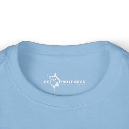 Get Tight Gear Marlin Kids' Fishing Long Sleeve Tee - 'Get Tight Gear' Aqua Enthusiast Top, Toddler Fish Shirt, Outdoor Playwear, Birthday Gift, Ocean [...] - Get Tight Gear
