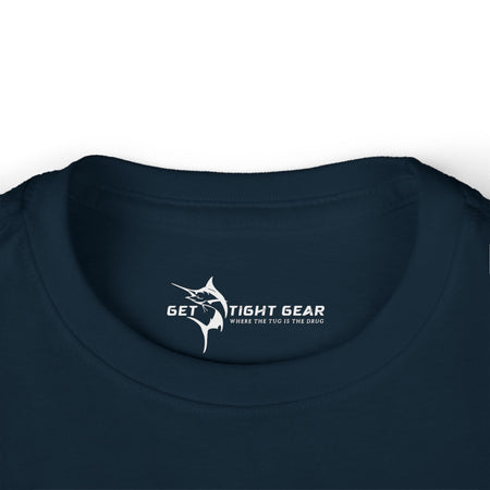 Get Tight Gear Marlin Kids' Fishing Long Sleeve Tee - 'Get Tight Gear' Aqua Enthusiast Top, Toddler Fish Shirt, Outdoor Playwear, Birthday Gift, Ocean [...] - Get Tight Gear