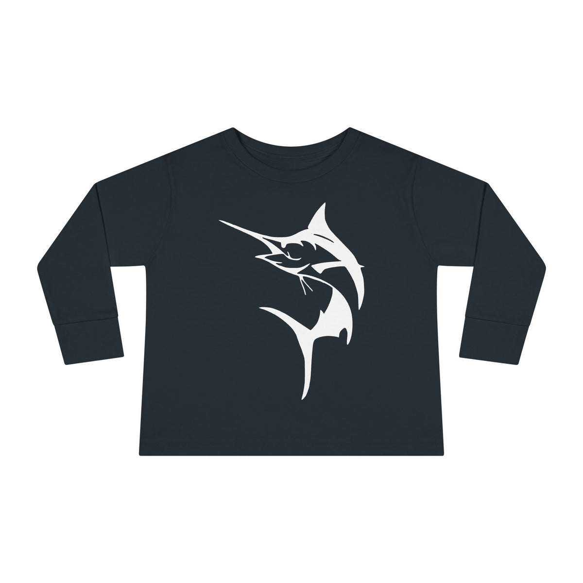 Get Tight Gear Marlin Kids' Fishing Long Sleeve Tee - 'Get Tight Gear' Aqua Enthusiast Top, Toddler Fish Shirt, Outdoor Playwear, Birthday Gift, Ocean [...] - Get Tight Gear