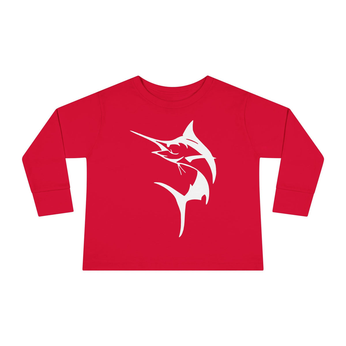 Get Tight Gear Marlin Kids' Fishing Long Sleeve Tee - 'Get Tight Gear' Aqua Enthusiast Top, Toddler Fish Shirt, Outdoor Playwear, Birthday Gift, Ocean [...] - Get Tight Gear