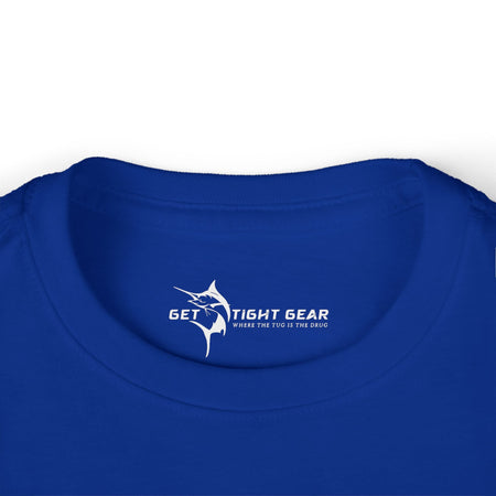 Get Tight Gear Marlin Kids' Fishing Long Sleeve Tee - 'Get Tight Gear' Aqua Enthusiast Top, Toddler Fish Shirt, Outdoor Playwear, Birthday Gift, Ocean [...] - Get Tight Gear