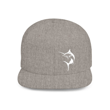 Get Tight Gear Marlin Logo Flat Bill Snapback Cap - Get Tight Gear