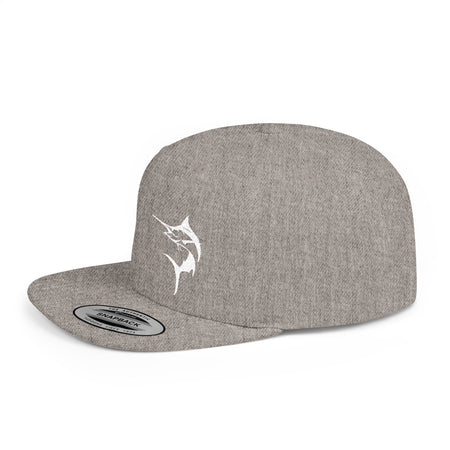 Get Tight Gear Marlin Logo Flat Bill Snapback Cap - Get Tight Gear