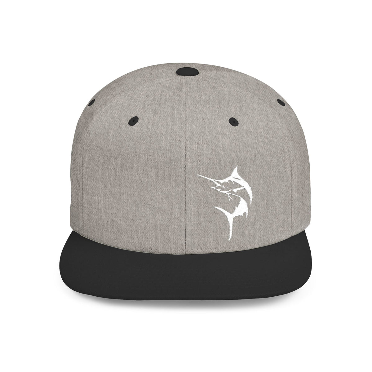 Get Tight Gear Marlin Logo Flat Bill Snapback Cap - Get Tight Gear