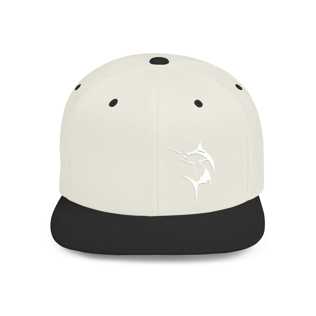 Get Tight Gear Marlin Logo Flat Bill Snapback Cap - Get Tight Gear