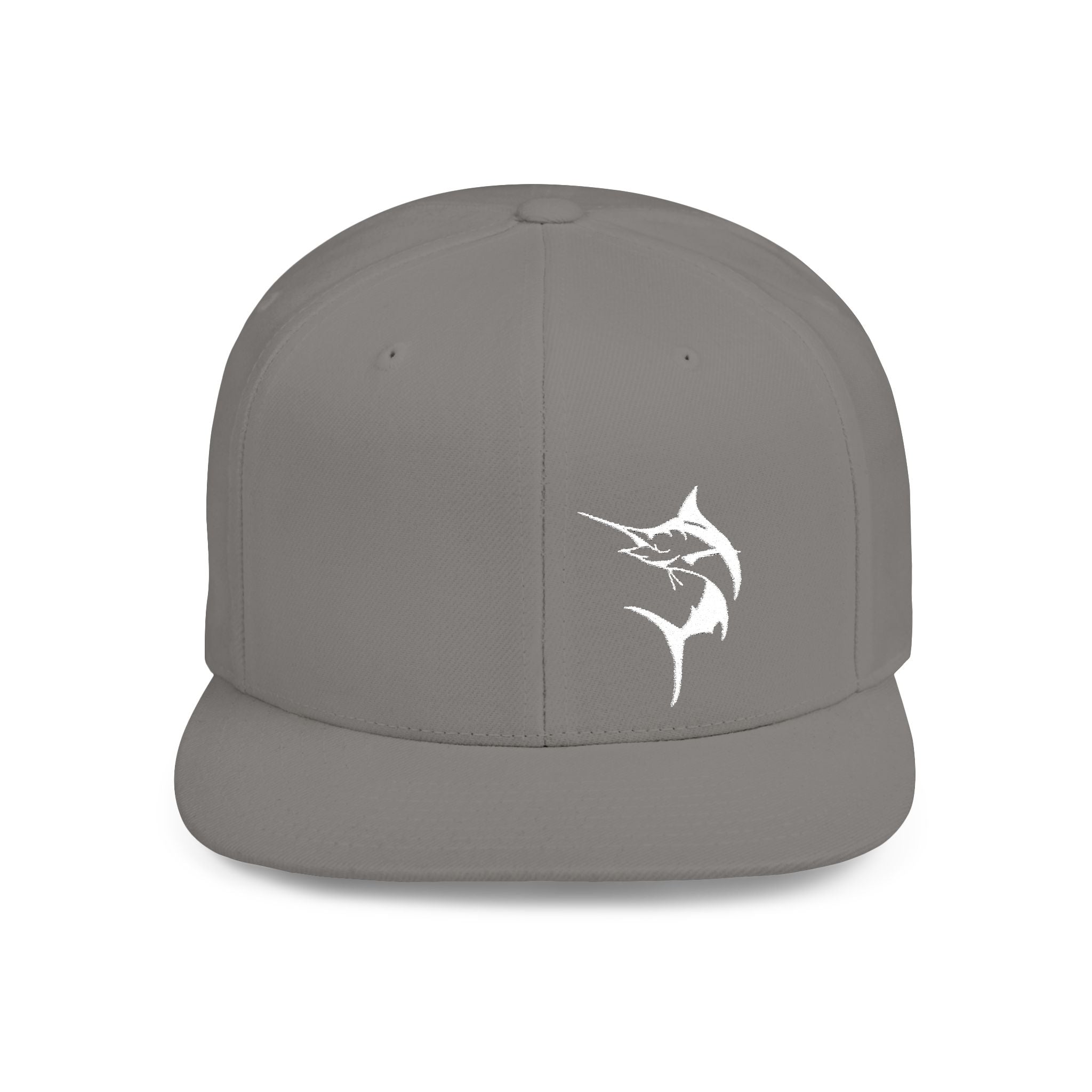 Get Tight Gear Marlin Logo Flat Bill Snapback Cap - Get Tight Gear