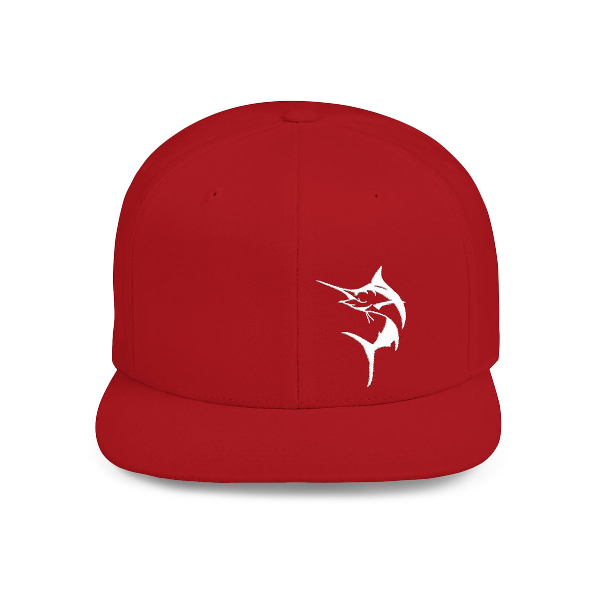 Get Tight Gear Marlin Logo Flat Bill Snapback Cap - Get Tight Gear