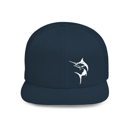 Get Tight Gear Marlin Logo Flat Bill Snapback Cap - Get Tight Gear