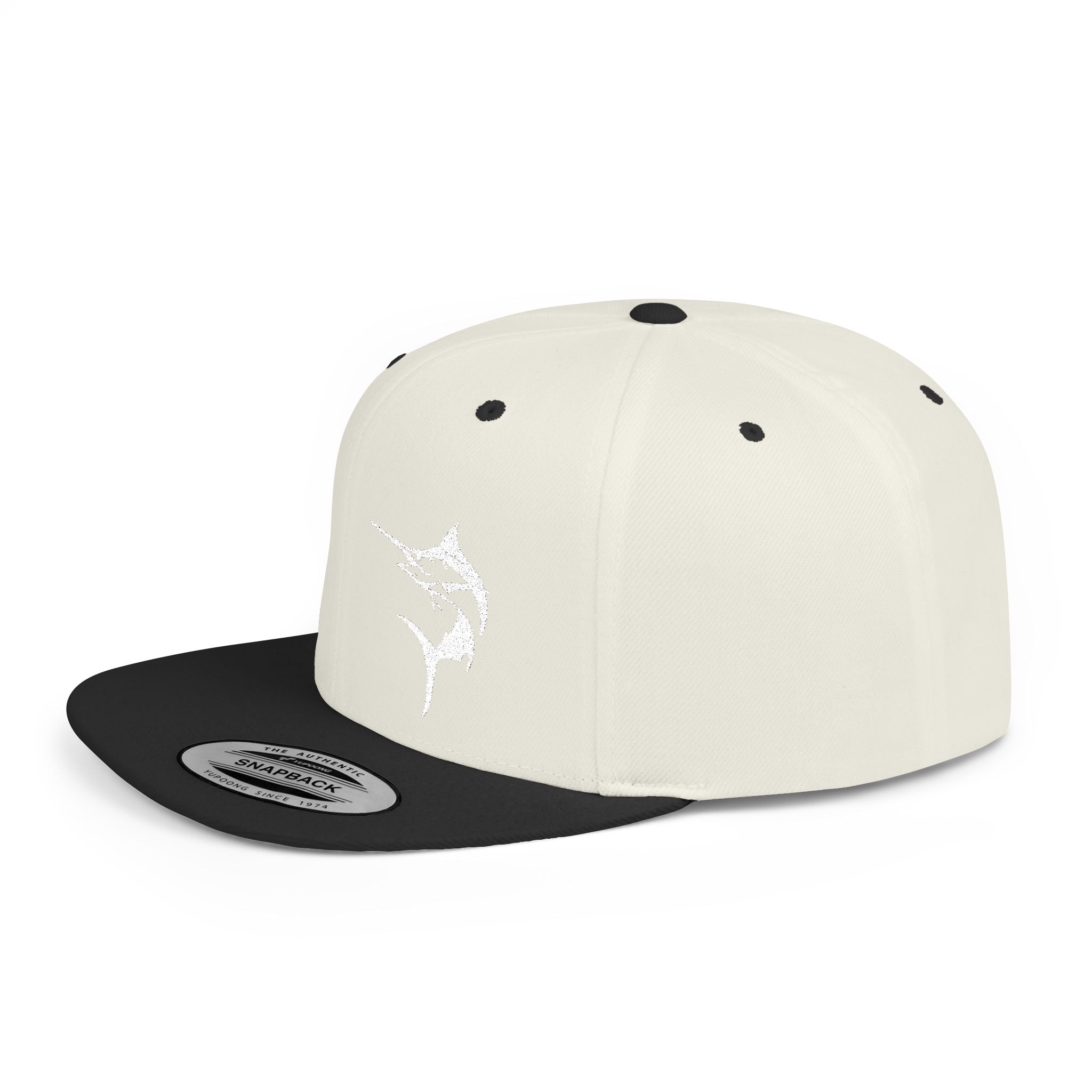 Get Tight Gear Marlin Logo Flat Bill Snapback Cap - Get Tight Gear