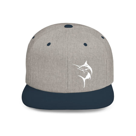 Get Tight Gear Marlin Logo Flat Bill Snapback Cap - Get Tight Gear