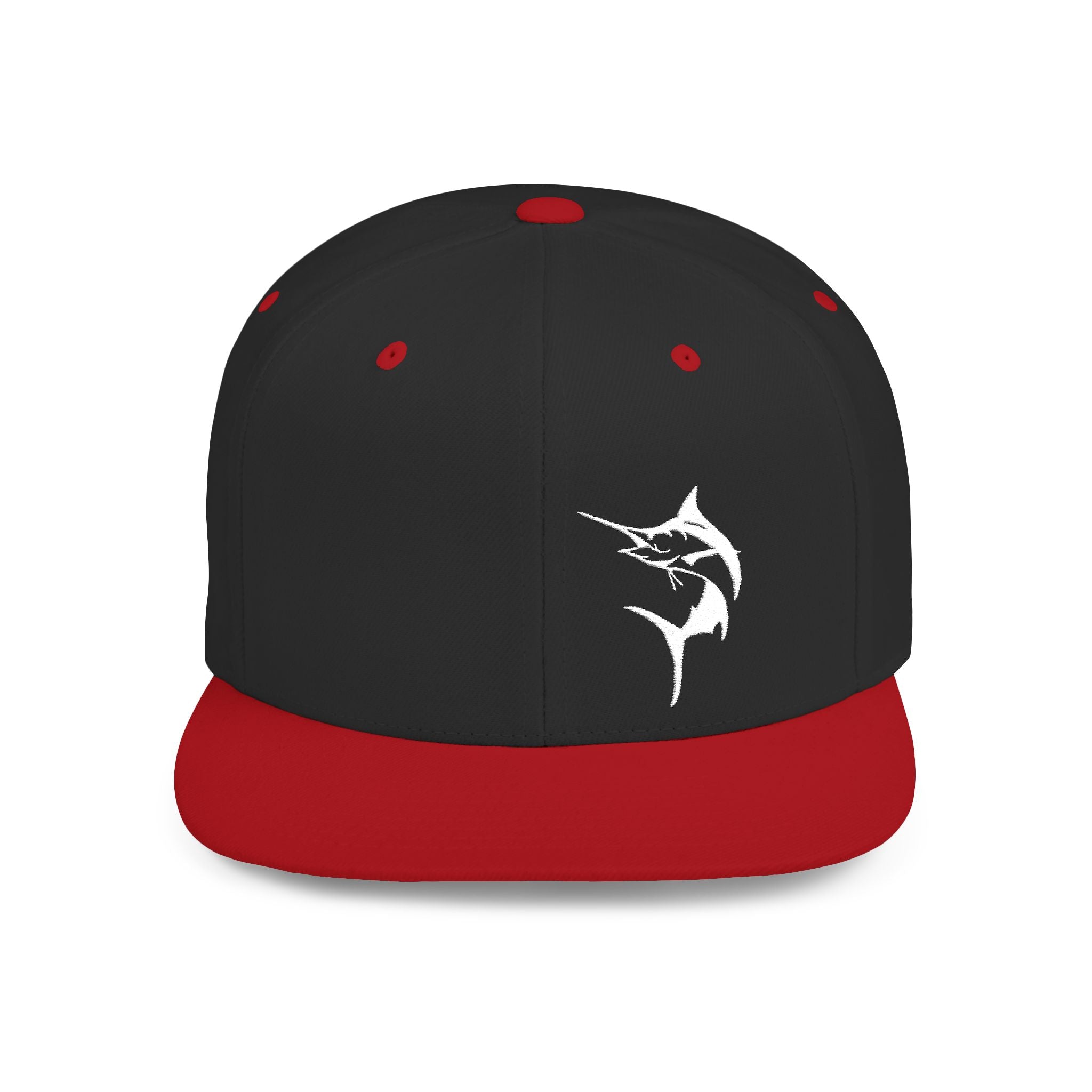 Get Tight Gear Marlin Logo Flat Bill Snapback Cap - Get Tight Gear