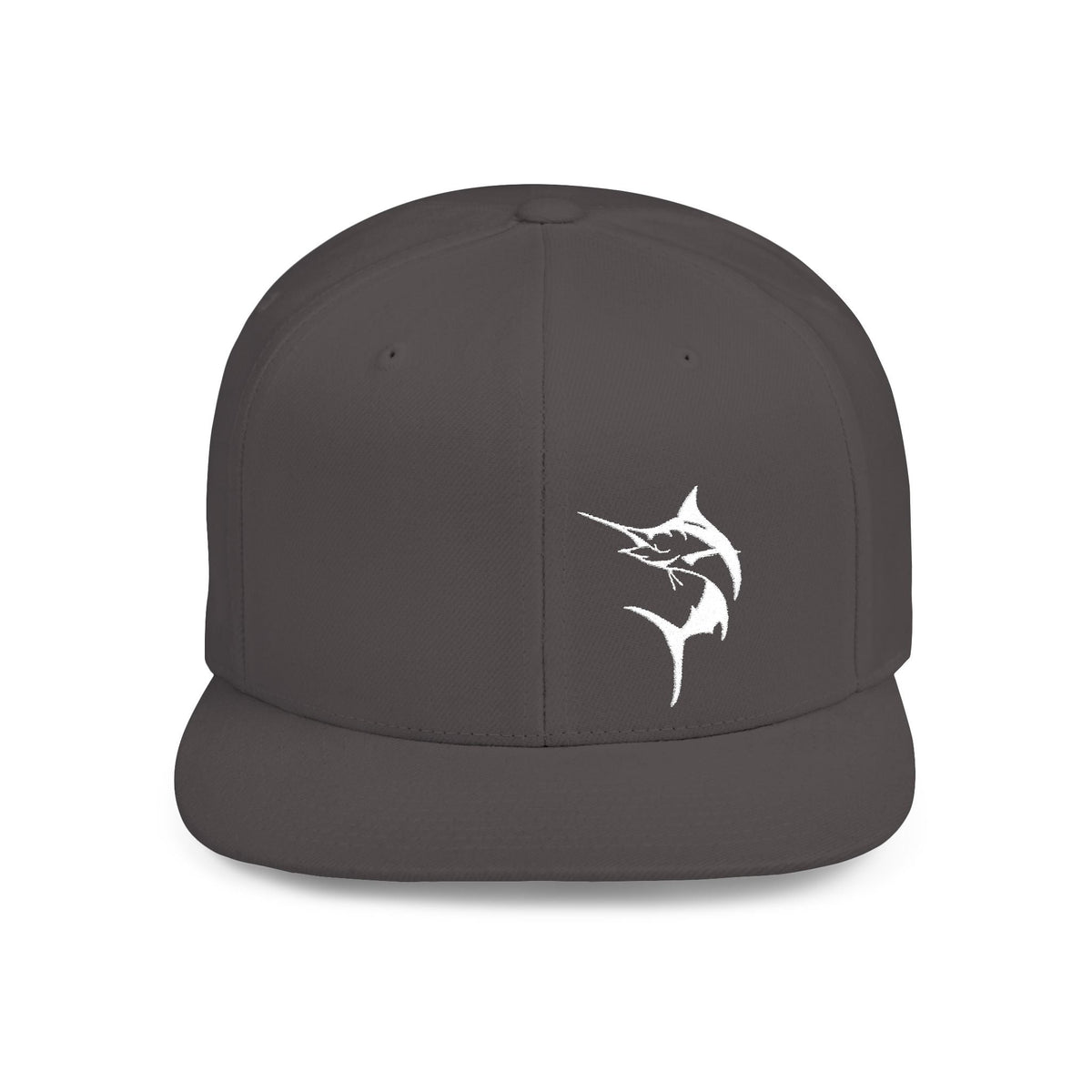 Get Tight Gear Marlin Logo Flat Bill Snapback Cap - Get Tight Gear