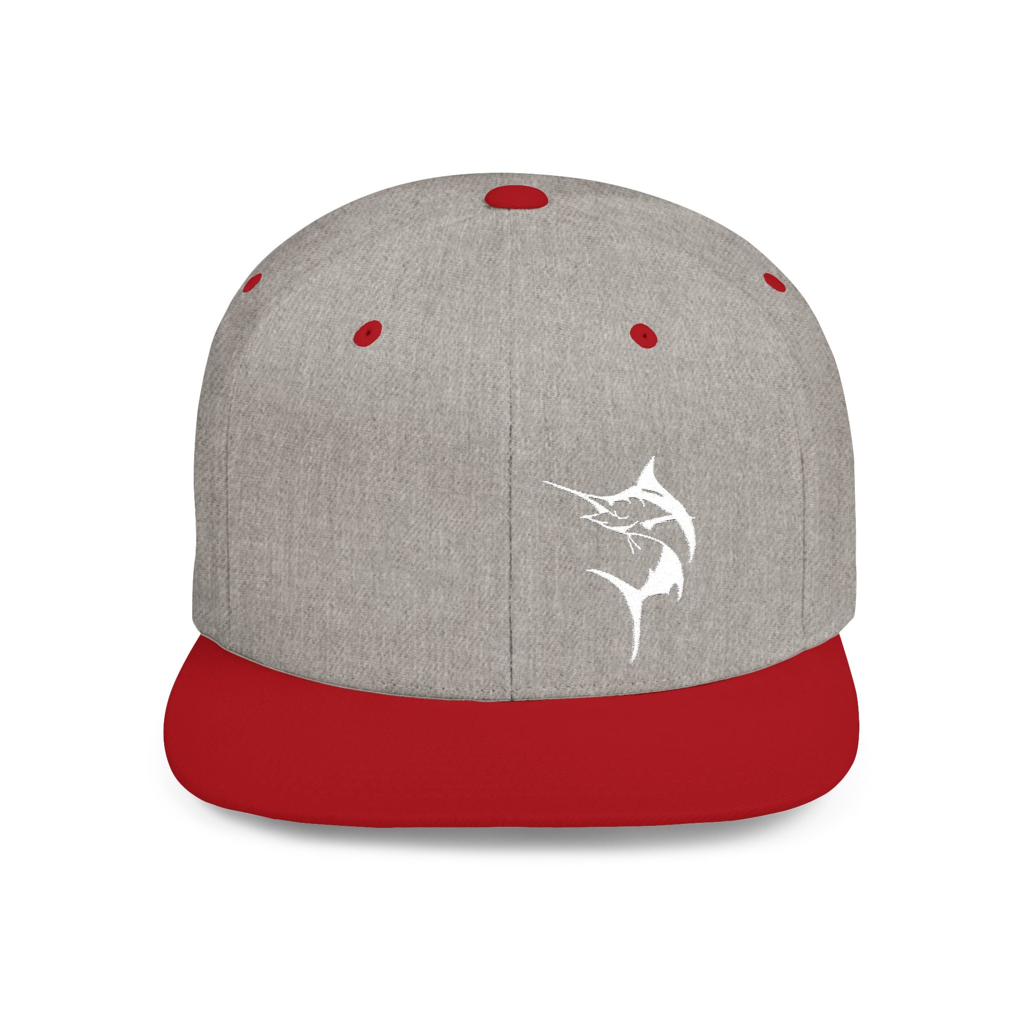 Get Tight Gear Marlin Logo Flat Bill Snapback Cap - Get Tight Gear