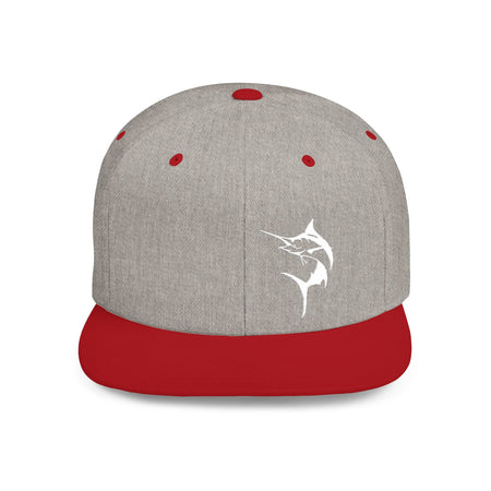 Get Tight Gear Marlin Logo Flat Bill Snapback Cap - Get Tight Gear