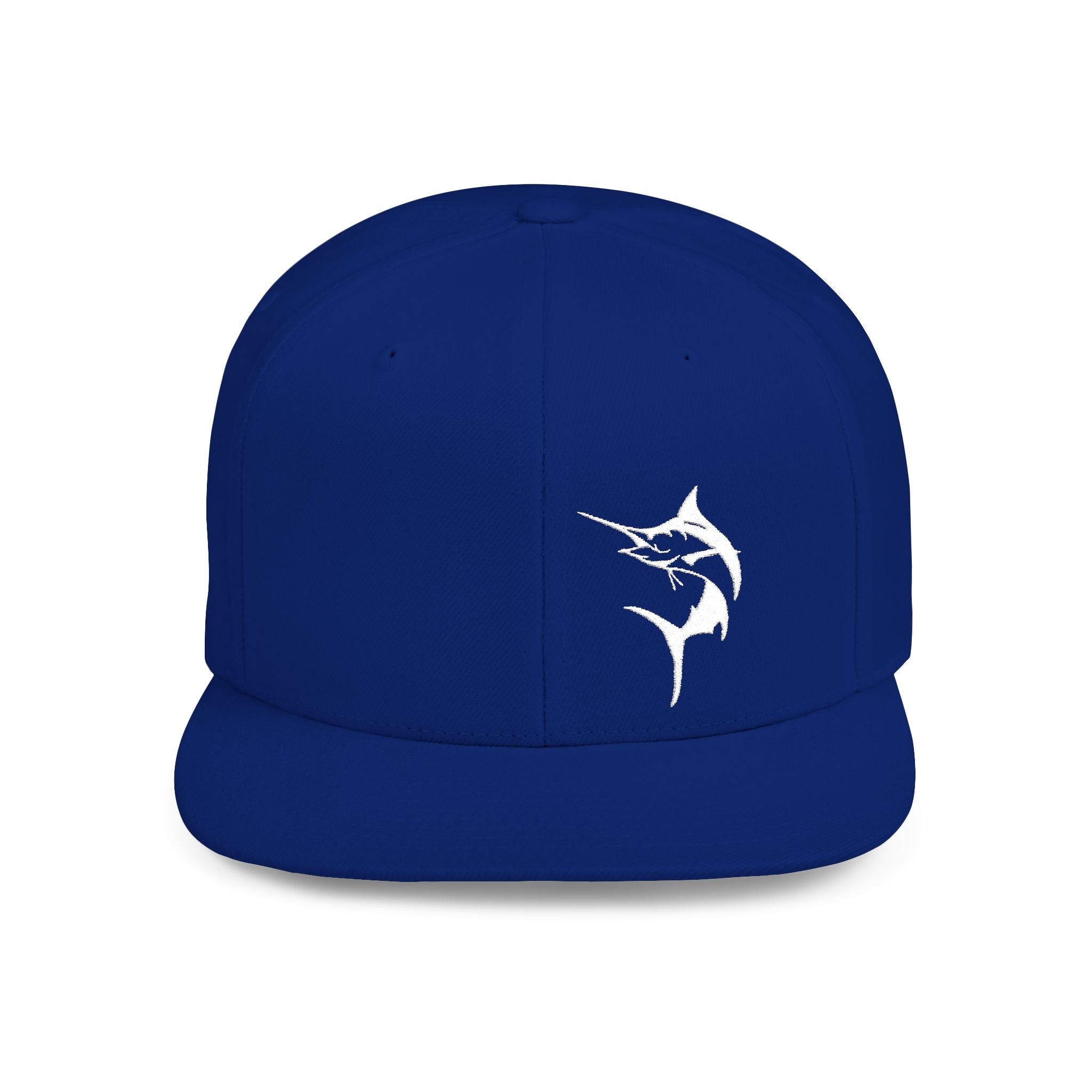 Get Tight Gear Marlin Logo Flat Bill Snapback Cap - Get Tight Gear