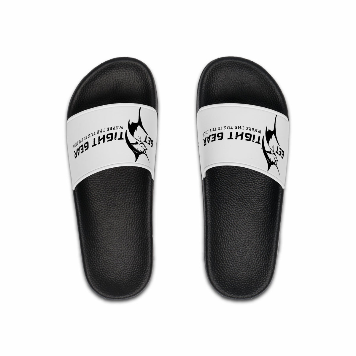 Get Tight Gear Men's Slide Sandals - Get Tight Gear, Comfortable Summer Footwear, Pool Slides, Beach Sandals, Casual Everyday Wear - Get Tight Gear