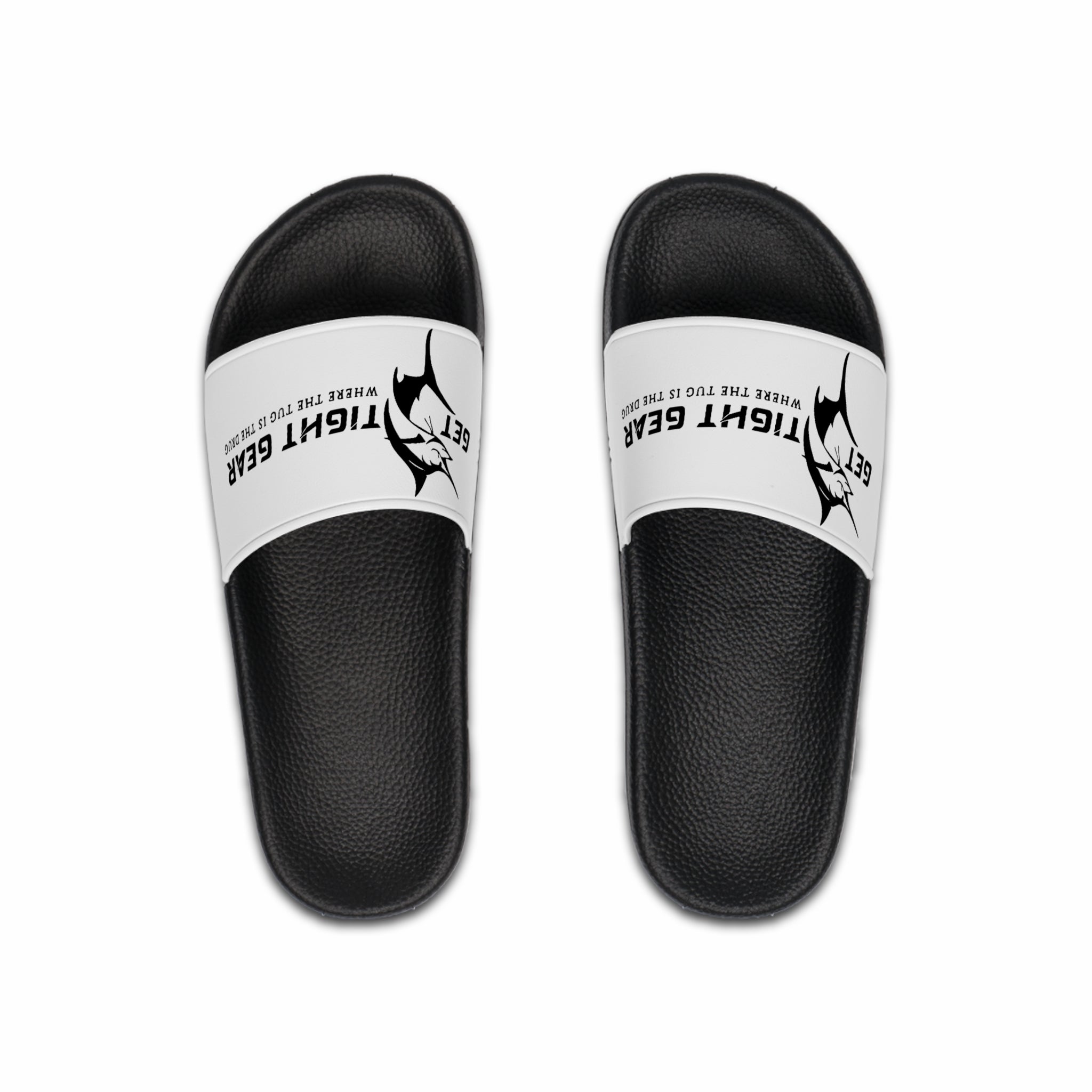 Get Tight Gear Men's Slide Sandals - Get Tight Gear, Comfortable Summer Footwear, Pool Slides, Beach Sandals, Casual Everyday Wear - Get Tight Gear
