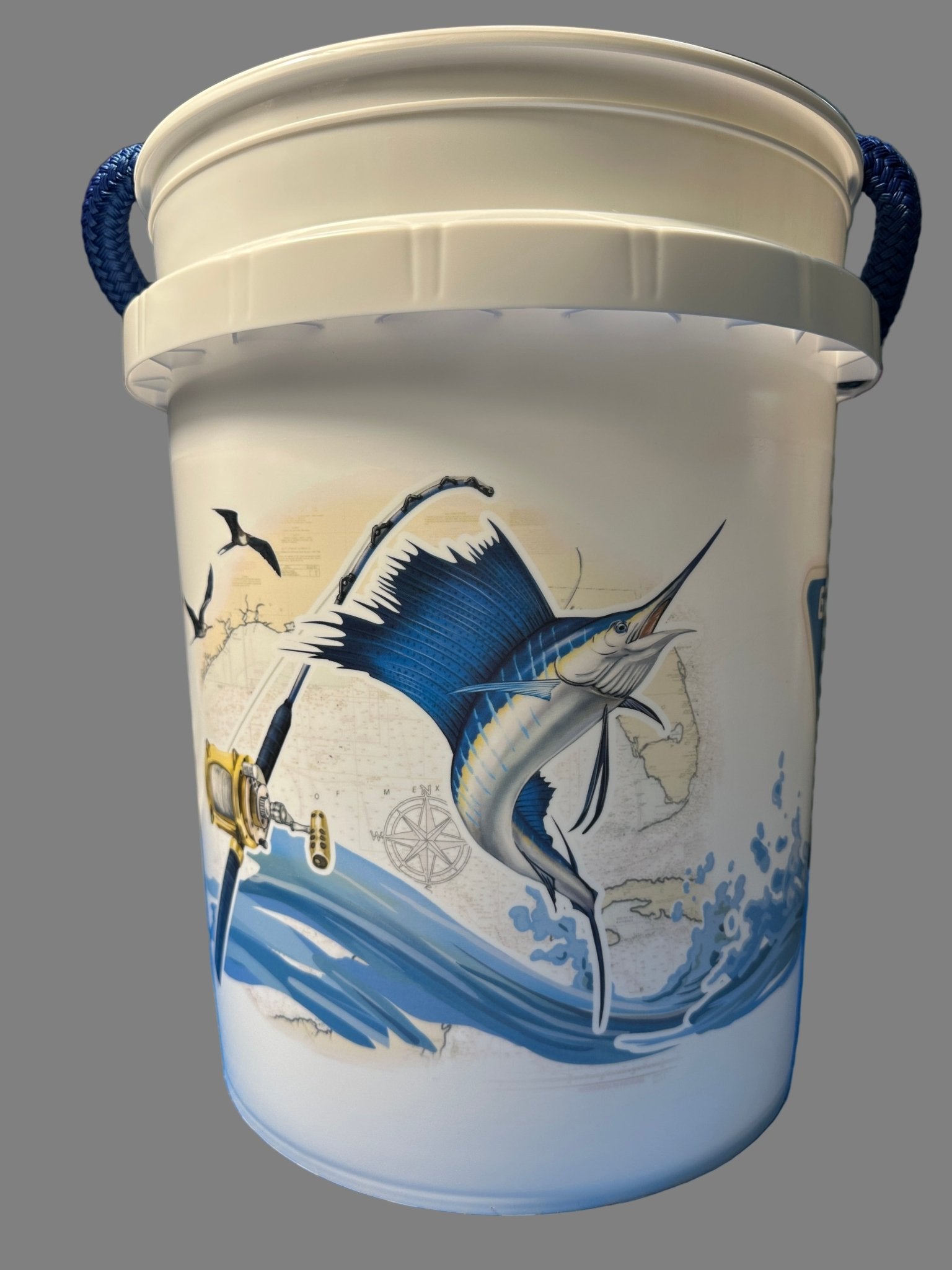 Get Tight Gear Offshore Bucket – 5 Gallon (Rope Handle) - Get Tight Gear