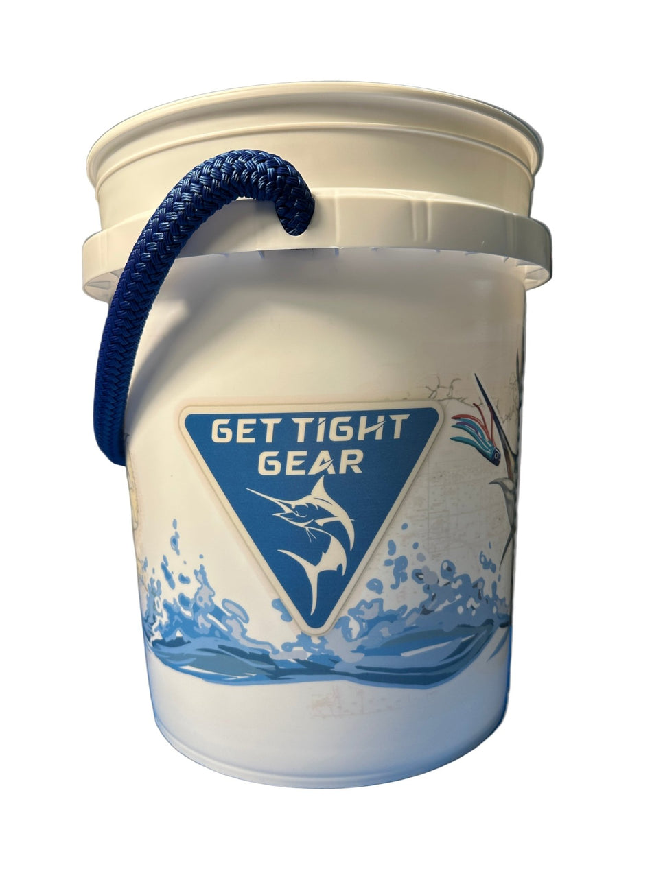 Get Tight Gear Offshore Bucket – 5 Gallon (Rope Handle) - Get Tight Gear