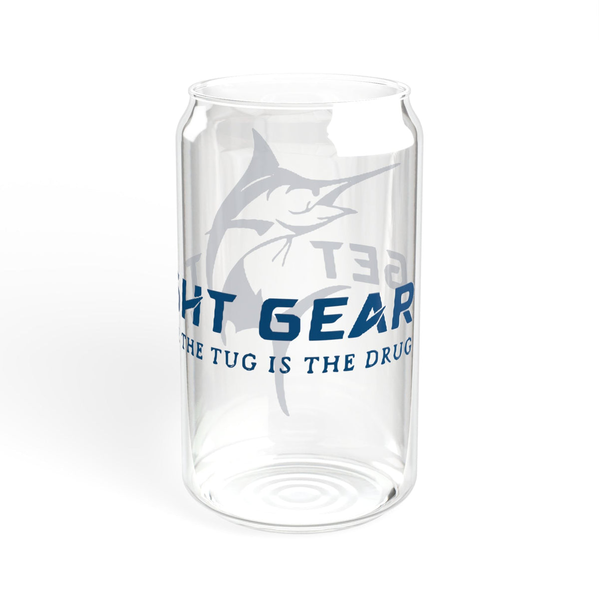 Get Tight Gear Sipper Glass, 16oz | Perfect Birthday Gift for Fishing Lovers, Stylish Drinkware for Outdoor Adventures, Summer - Get Tight Gear