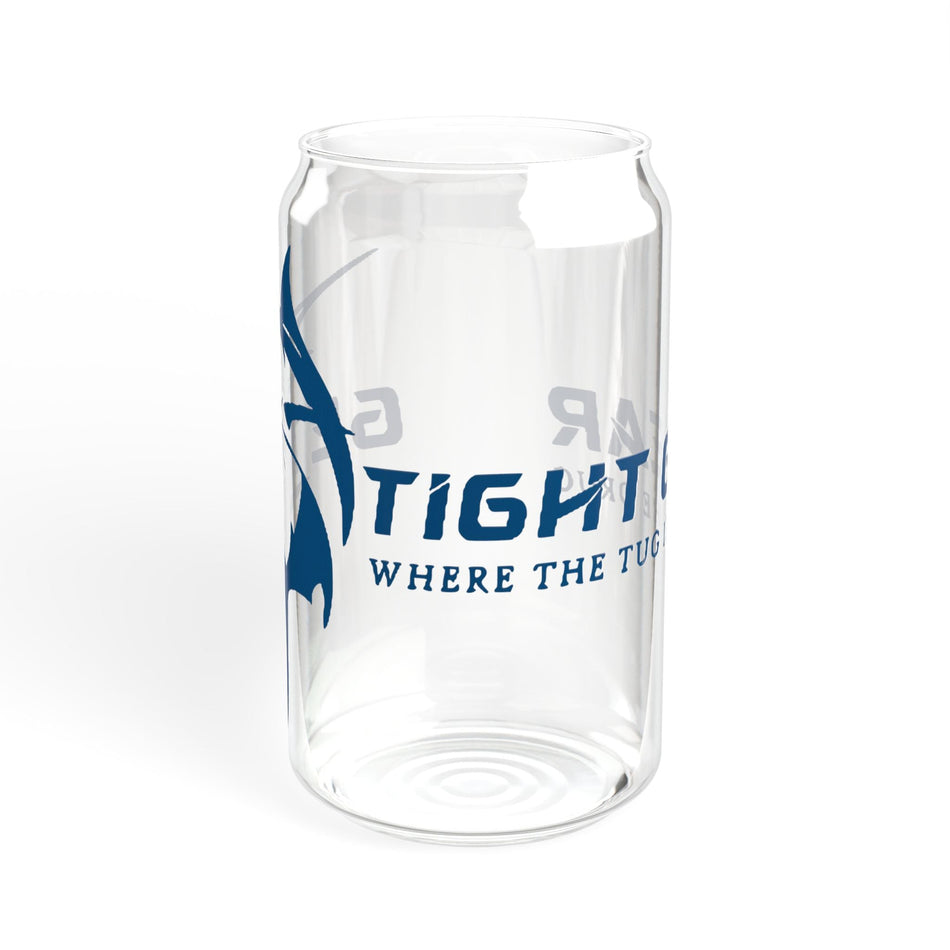 Get Tight Gear Sipper Glass, 16oz | Perfect Birthday Gift for Fishing Lovers, Stylish Drinkware for Outdoor Adventures, Summer - Get Tight Gear