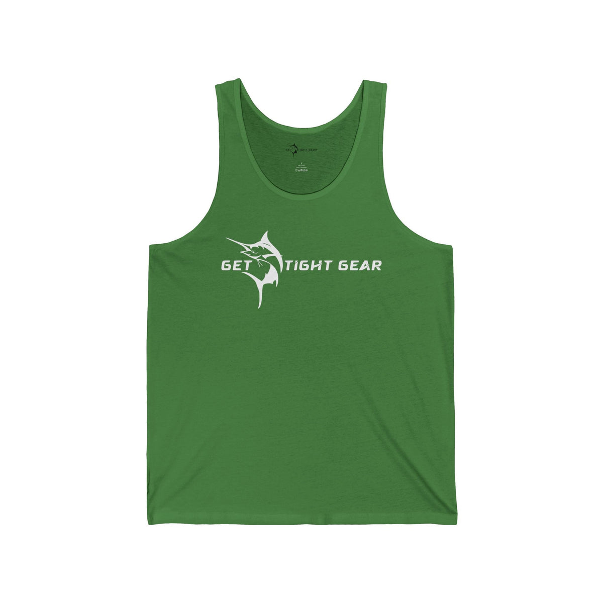 Get Tight Gear Stylish Unisex Jersey Tank with Unique Fish Design, Perfect for Summer, Beach Days, Fitness, Casual Wear, Gifts, Outdoor Activities - Get Tight Gear