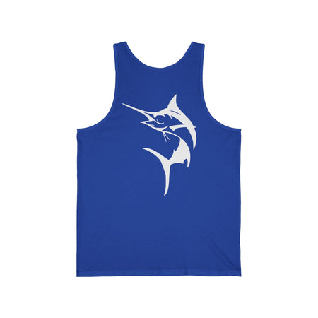 Get Tight Gear Stylish Unisex Jersey Tank with Unique Fish Design, Perfect for Summer, Beach Days, Fitness, Casual Wear, Gifts, Outdoor Activities - Get Tight Gear