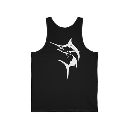 Get Tight Gear Stylish Unisex Jersey Tank with Unique Fish Design, Perfect for Summer, Beach Days, Fitness, Casual Wear, Gifts, Outdoor Activities - Get Tight Gear