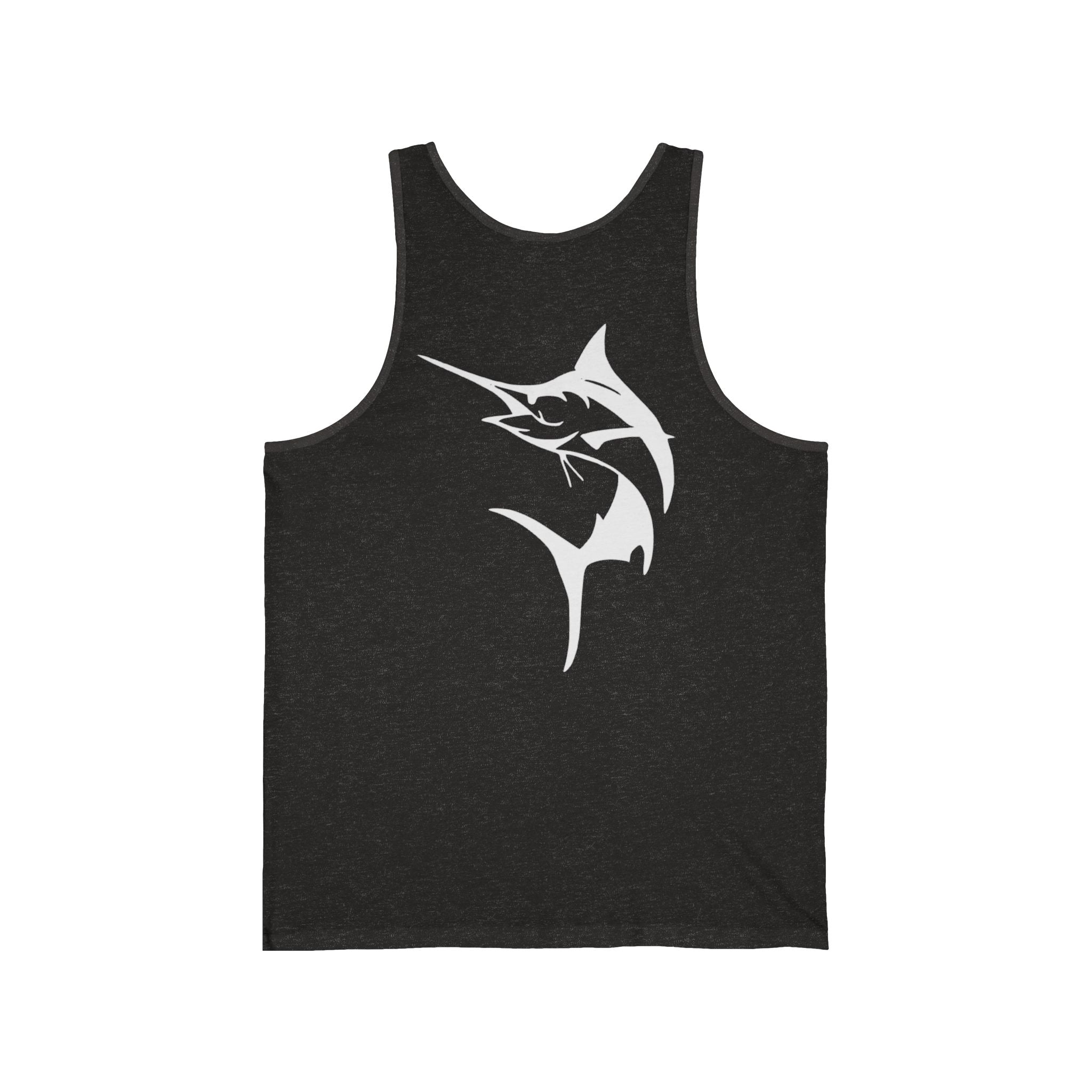 Get Tight Gear Stylish Unisex Jersey Tank with Unique Fish Design, Perfect for Summer, Beach Days, Fitness, Casual Wear, Gifts, Outdoor Activities - Get Tight Gear