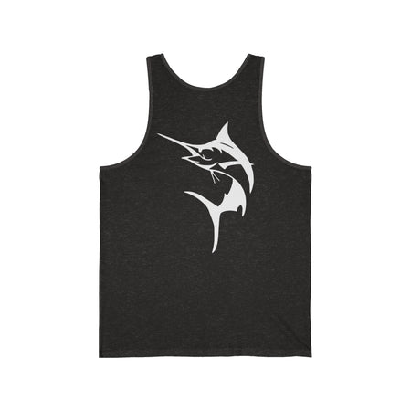 Get Tight Gear Stylish Unisex Jersey Tank with Unique Fish Design, Perfect for Summer, Beach Days, Fitness, Casual Wear, Gifts, Outdoor Activities - Get Tight Gear