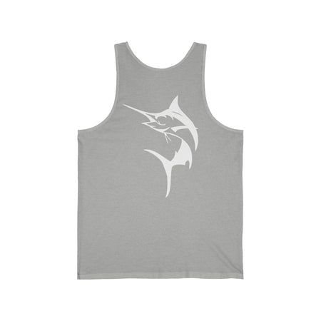 Get Tight Gear Stylish Unisex Jersey Tank with Unique Fish Design, Perfect for Summer, Beach Days, Fitness, Casual Wear, Gifts, Outdoor Activities - Get Tight Gear