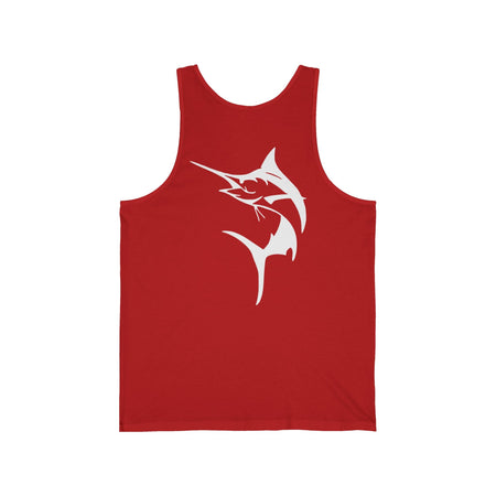 Get Tight Gear Stylish Unisex Jersey Tank with Unique Fish Design, Perfect for Summer, Beach Days, Fitness, Casual Wear, Gifts, Outdoor Activities - Get Tight Gear