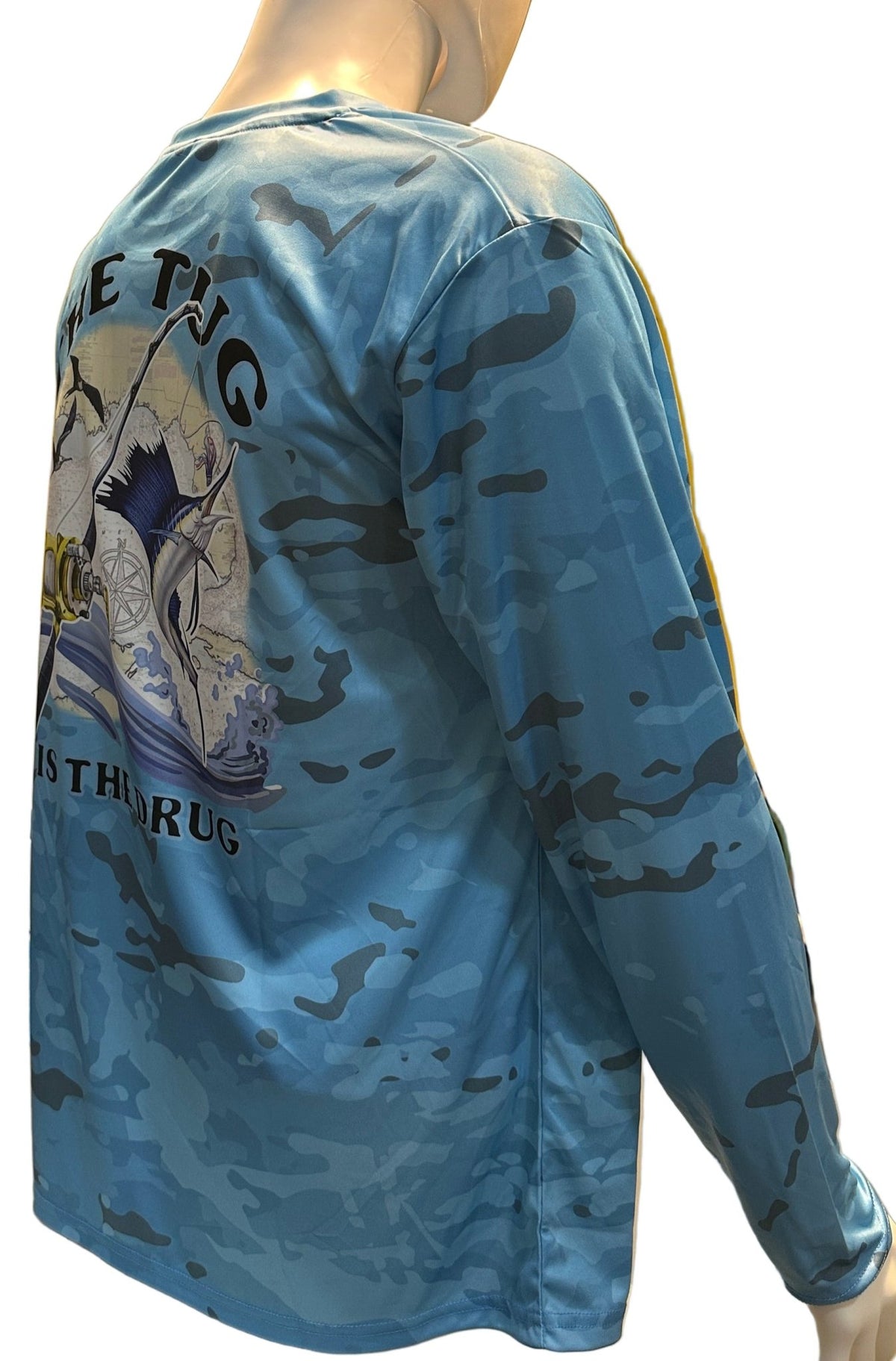 Get Tight Gear "The Tug Is The Drug" Camo Performance Shirt - Get Tight Gear