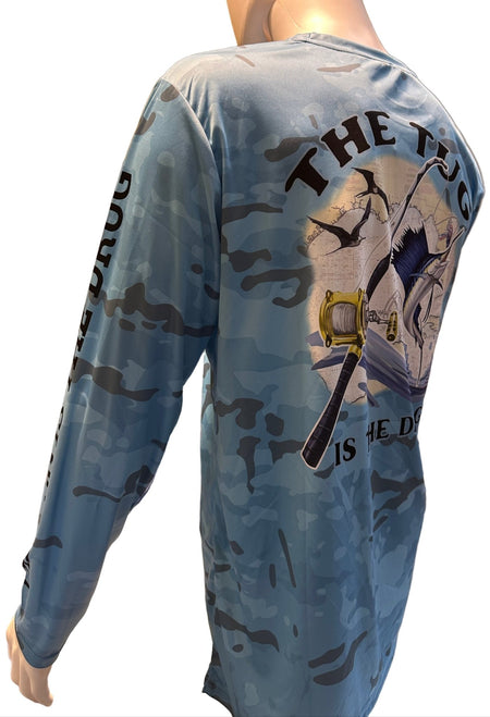 Get Tight Gear "The Tug Is The Drug" Camo Performance Shirt - Get Tight Gear