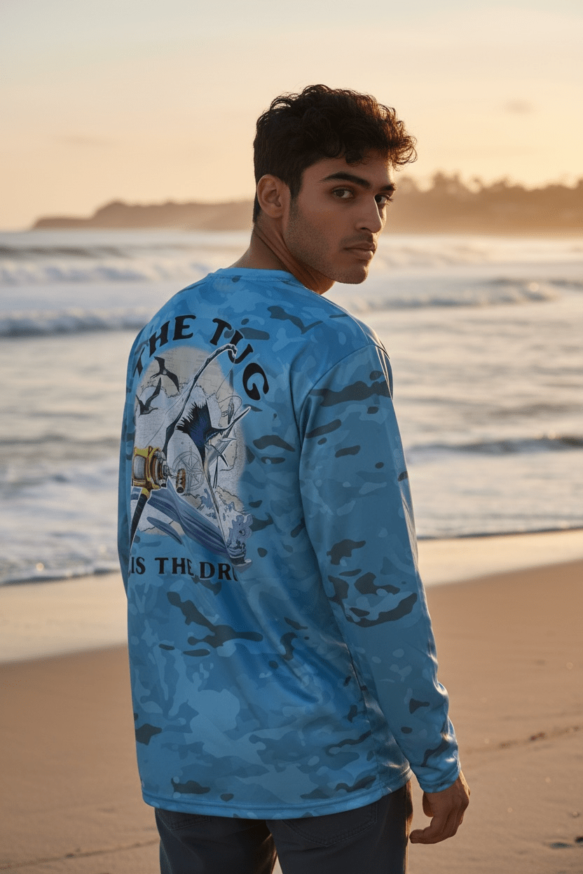 Get Tight Gear "The Tug Is The Drug" Camo Performance Shirt - Get Tight Gear