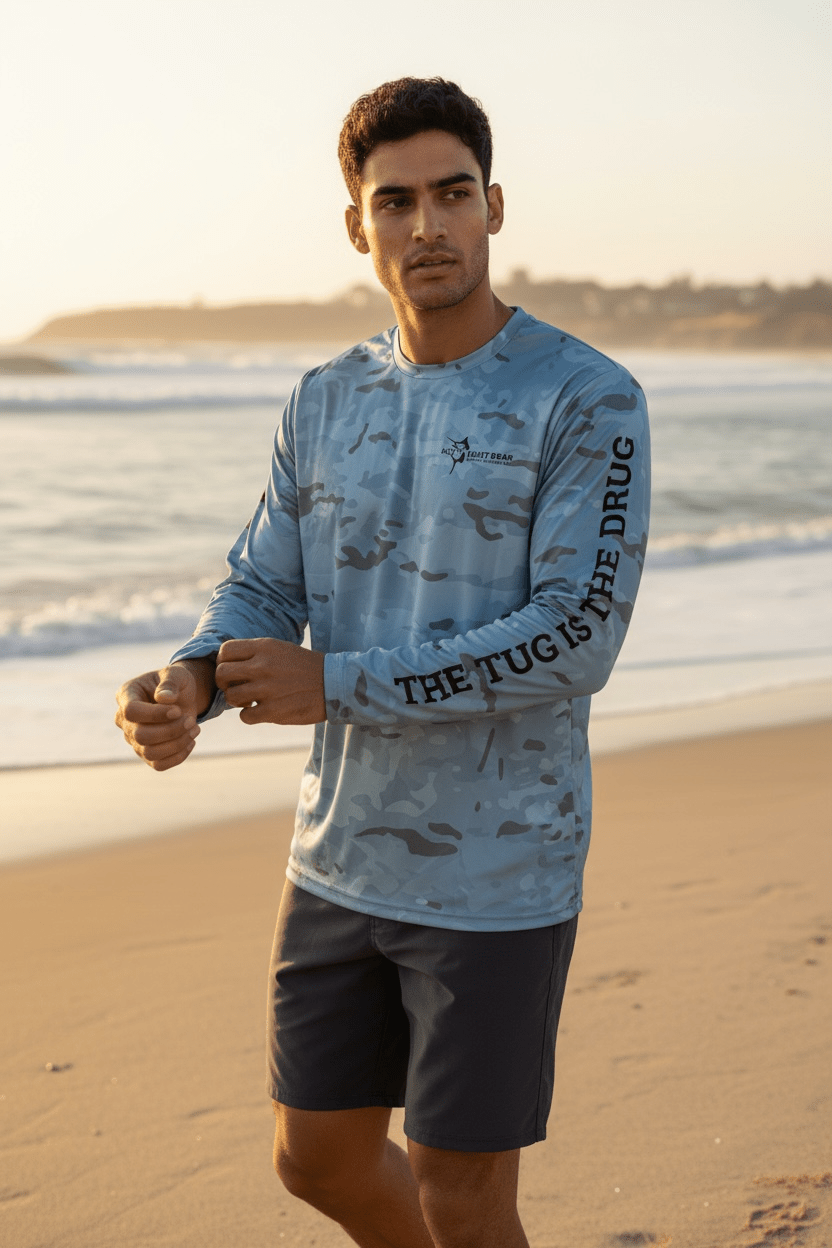 Get Tight Gear "The Tug Is The Drug" Camo Performance Shirt - Get Tight Gear