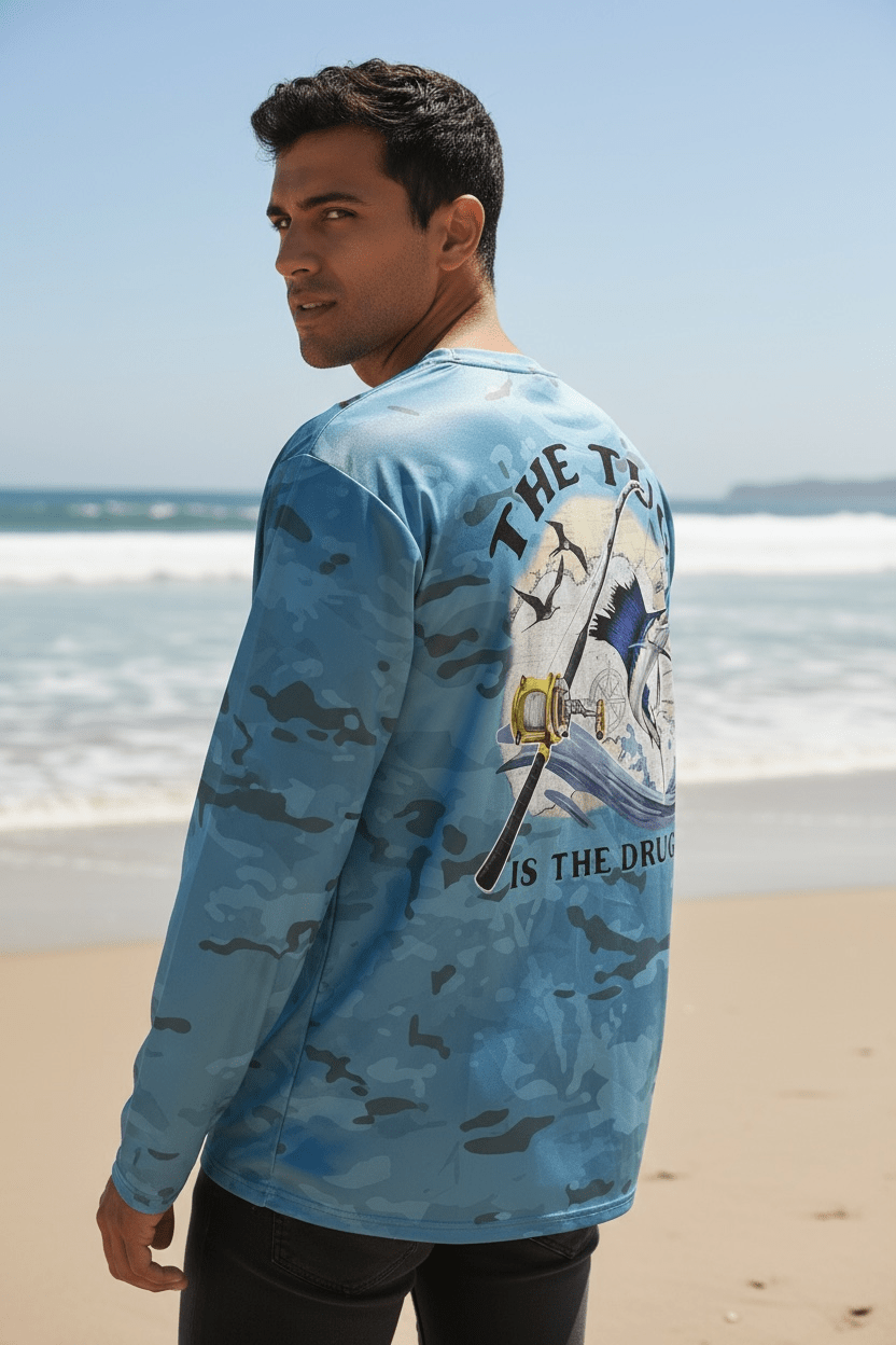 Get Tight Gear "The Tug Is The Drug" Camo Performance Shirt - Get Tight Gear