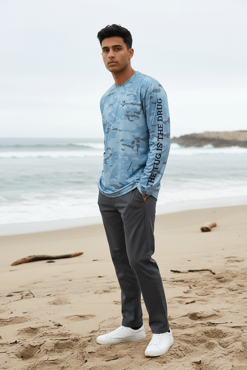 Get Tight Gear "The Tug Is The Drug" Camo Performance Shirt - Get Tight Gear