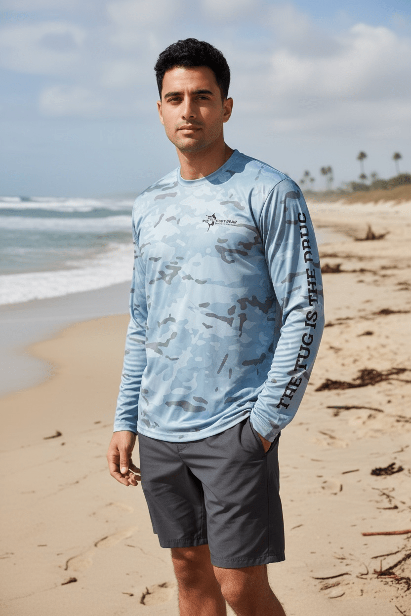 Get Tight Gear "The Tug Is The Drug" Camo Performance Shirt - Get Tight Gear