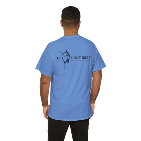 Get Tight Gear Unisex Heavy Cotton Tee – Perfect for Fishing Enthusiasts - Get Tight Gear