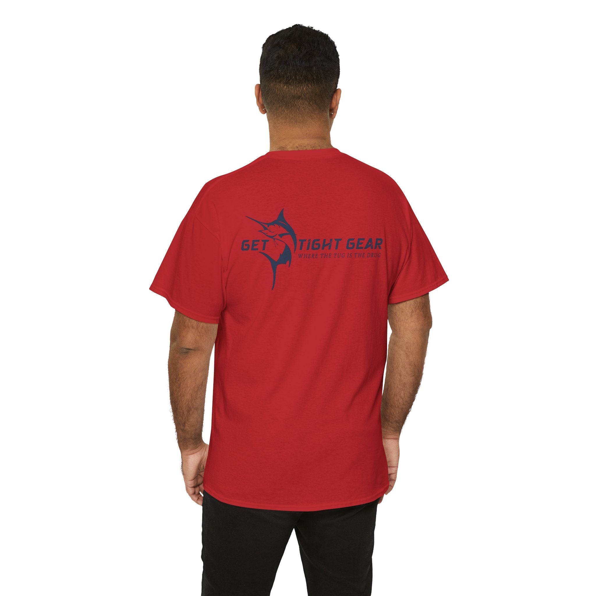 Get Tight Gear Unisex Heavy Cotton Tee – Perfect for Fishing Enthusiasts - Get Tight Gear