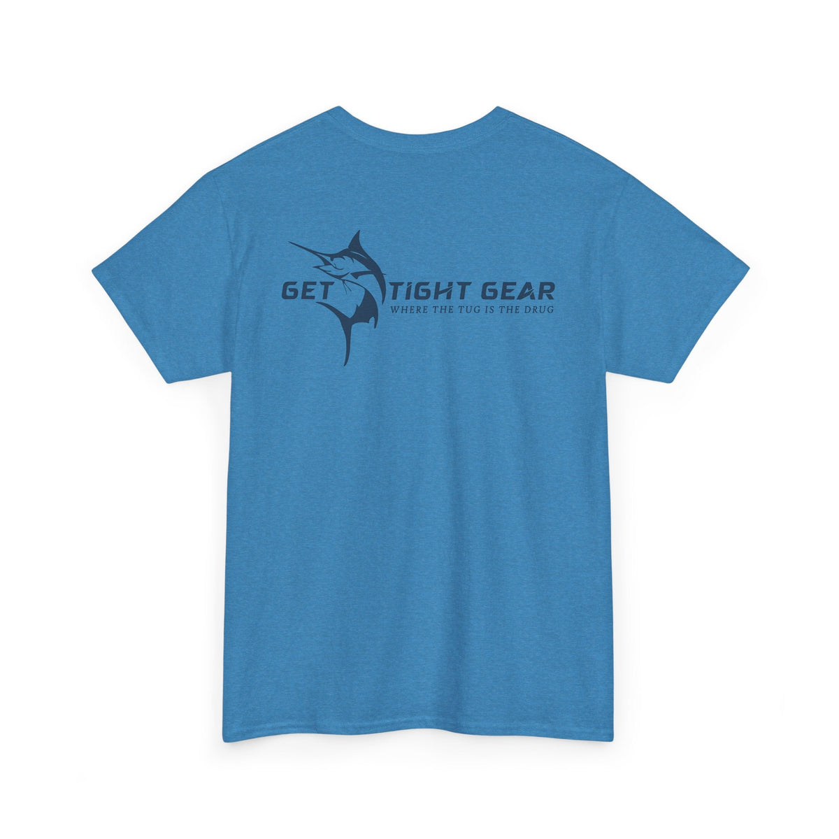 Get Tight Gear Unisex Heavy Cotton Tee – Perfect for Fishing Enthusiasts - Get Tight Gear