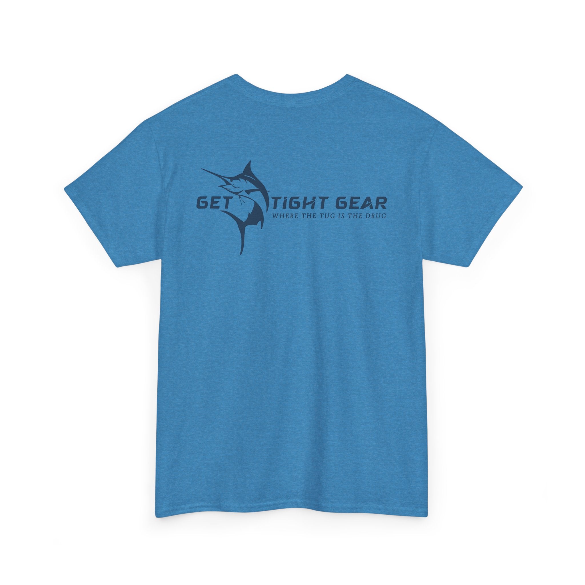Get Tight Gear Unisex Heavy Cotton Tee – Perfect for Fishing Enthusiasts - Get Tight Gear