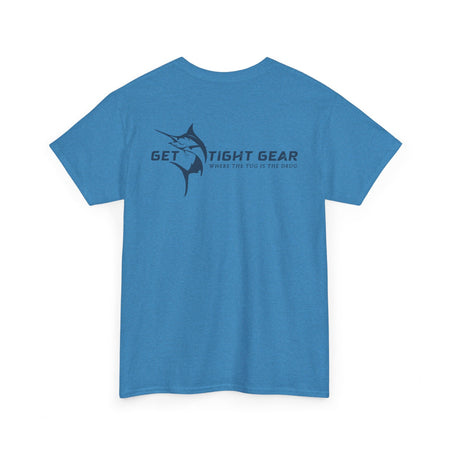 Get Tight Gear Unisex Heavy Cotton Tee – Perfect for Fishing Enthusiasts - Get Tight Gear