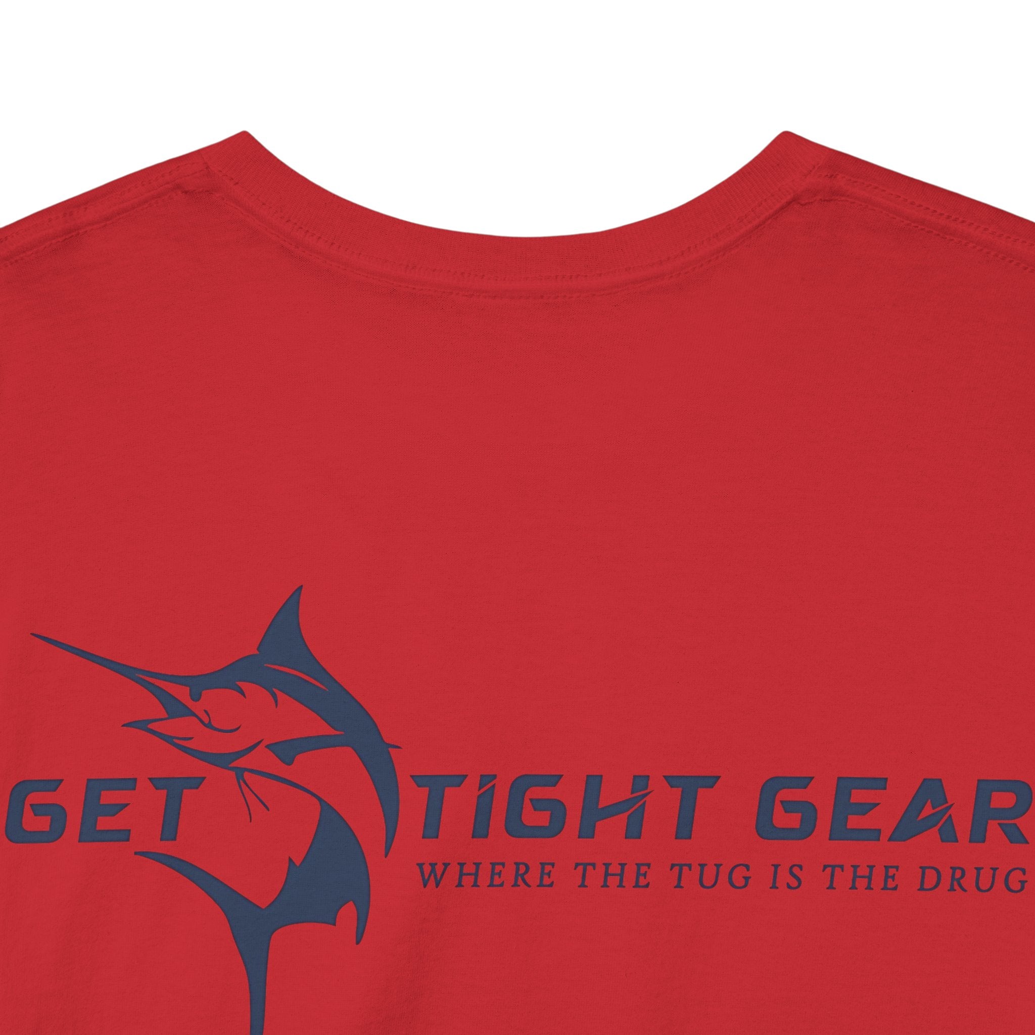 Get Tight Gear Unisex Heavy Cotton Tee – Perfect for Fishing Enthusiasts - Get Tight Gear
