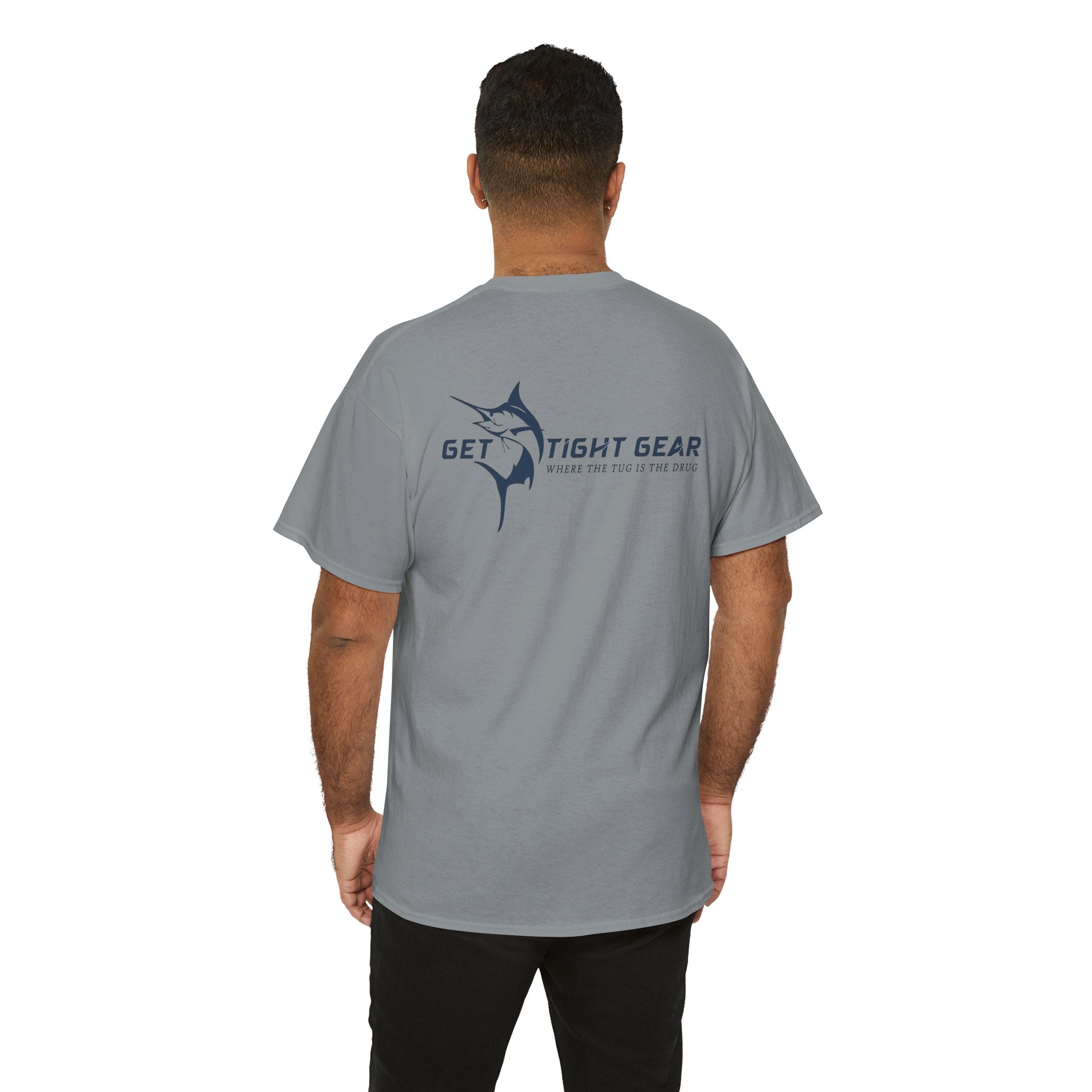 Get Tight Gear Unisex Heavy Cotton Tee – Perfect for Fishing Enthusiasts - Get Tight Gear