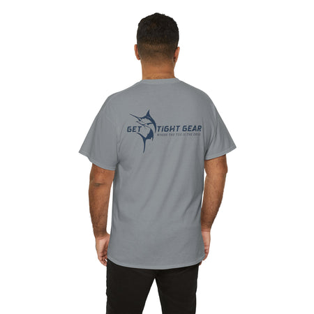 Get Tight Gear Unisex Heavy Cotton Tee – Perfect for Fishing Enthusiasts - Get Tight Gear