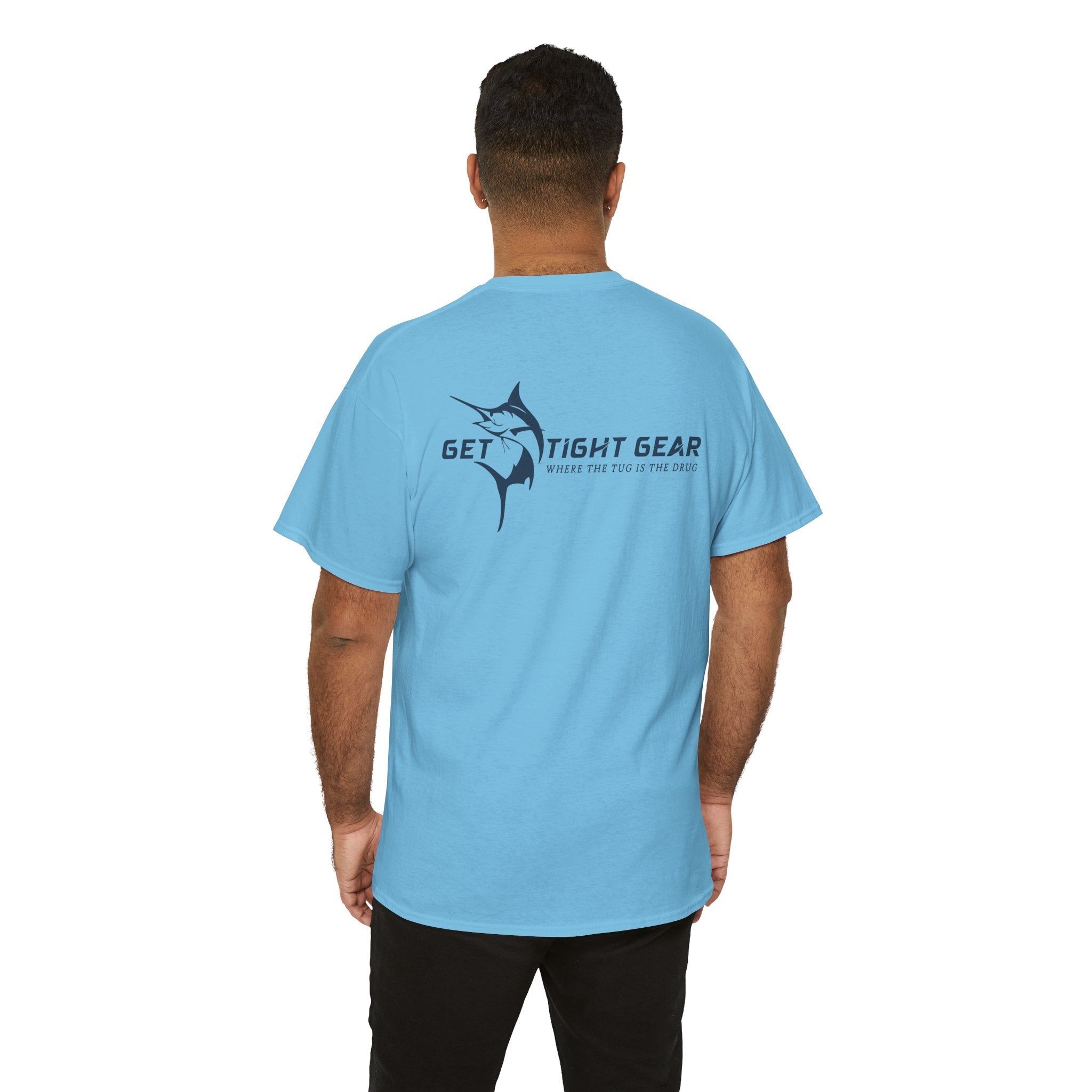 Get Tight Gear Unisex Heavy Cotton Tee – Perfect for Fishing Enthusiasts - Get Tight Gear