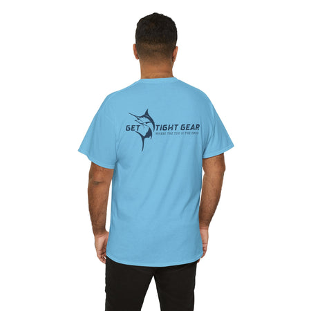 Get Tight Gear Unisex Heavy Cotton Tee – Perfect for Fishing Enthusiasts - Get Tight Gear